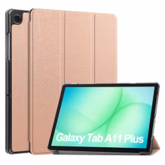 imoshion Trifold Klapphülle Samsung Galaxy Tab A11 Plus - Rose Gold