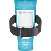 imoshion Magnetlederarmband für das Apple Watch Series 1 bis 10 / SE / Ultra (2) (44/45/46/49 mm) - Schwarz