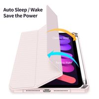 Dux Ducis Toby Klapphülle Apple iPad Mini 7 (2024) / iPad Mini 6 (2021) - Rosa