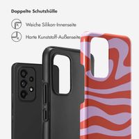 Selencia Vivid Back Cover Samsung Galaxy A53 - Dream Swirl Pink