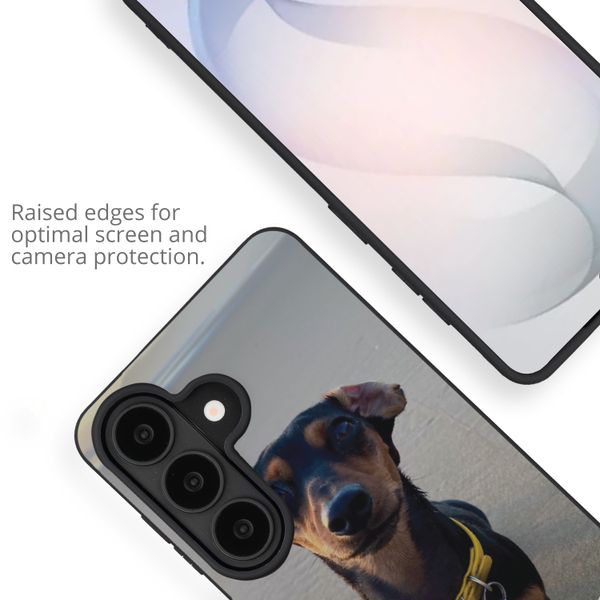 Gestalte deine eigene Gel Hülle Samsung Galaxy S26 - Schwarz