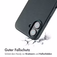 Accezz MagSafe Leather Backcover für das Apple iPhone 16 - Cedar Green