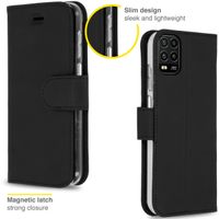 Accezz Wallet TPU Klapphülle Xiaomi Mi 10 Lite - Schwarz