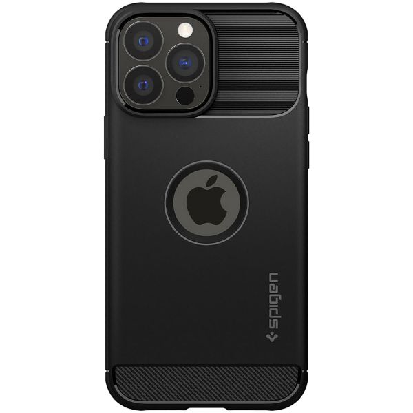 Spigen Rugged Armor Case iPhone 13 Pro Max - Schwarz