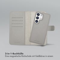 Selencia Olyn Abnehmbare Bookcase mit MagSafe Samsung Galaxy S26 Ultra - Grau