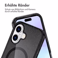 imoshion Sparkle Back Cover mit MagSafe Apple iPhone 17 - Schwarz