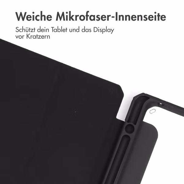 imoshion Trifold Hardcase Klapphülle Apple iPad Pro 13 (2024) M4 - Schwarz