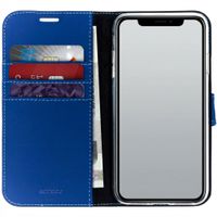 Accezz Wallet TPU Klapphülle Apple iPhone Xs Max - Blau