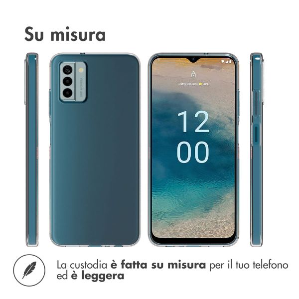Accezz Clear TPU Backcover Nokia G22 - Transparent