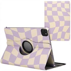 imoshion 360° drehbare Design Klapphülle Apple iPad Pro 11 (2022 / 2021 / 2020 / 2018) - Dancing Cubes