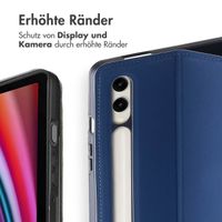 Accezz Classic Klapphülle Samsung Galaxy Tab S10 Plus / Tab S9 FE Plus / Tab S9 Plus - Dunkelblau