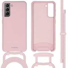 imoshion Color Backcover mit abtrennbarem Band Samsung Galaxy S21 - Rosa