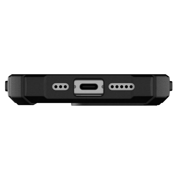 UAG Plasma XTE Back Cover MagSafe für das iPhone 15 Pro - Schwarz / Orange