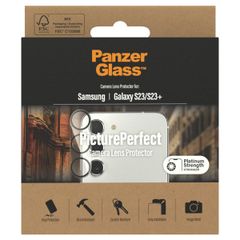 PanzerGlass Kameraprotektor aus Glas für das Samsung Galaxy S23 / S23 Plus