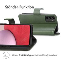 imoshion Luxuriöse Klapphülle Samsung Galaxy A14 (5G/4G) - Grün