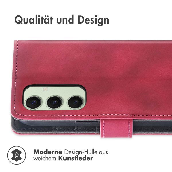 imoshion Klapphülle mit Kordel Samsung Galaxy S24 FE - Rot