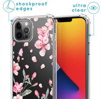 imoshion Design Hülle mit Band Apple iPhone 12 Pro Max - Blossom Watercolor