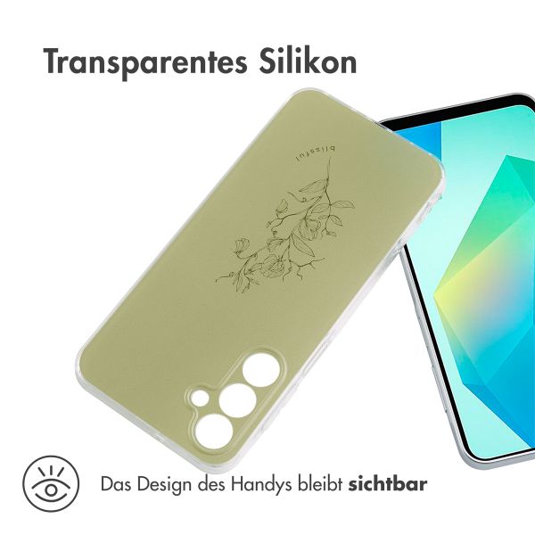 imoshion Design Hülle Samsung Galaxy A16 - Floral Green