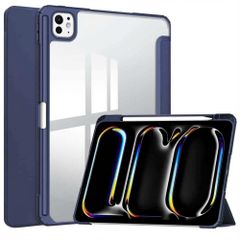 imoshion Trifold Hardcase Klapphülle Apple iPad Pro 13 (2024) M4 - Dunkelblau