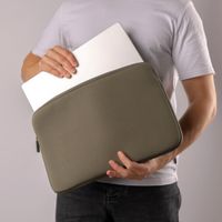 Accezz Basic Laptop Hülle 15-16 Zoll - Laptop Sleeve - Grün