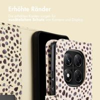 imoshion Design Klapphülle Xiaomi Redmi Note 14 Pro Plus (5G) - Black And White Dots