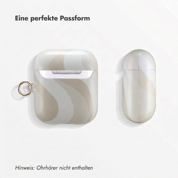 Selencia Vivid Case  Apple Airpods 1 / 2 - Desert Waves Beige