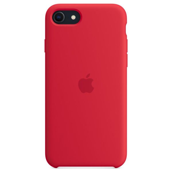 Apple Silikon-Case für das Apple iPhone SE (2022 / 2020) / 8 / 7 - Red