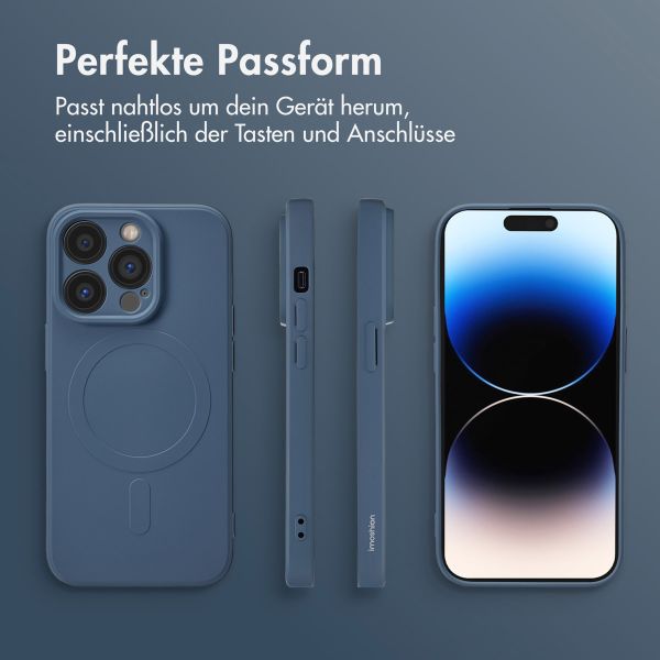 imoshion Color Back Cover mit MagSafe Apple iPhone 14 Pro - Dunkelblau