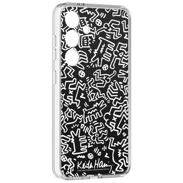 Samsung Original Keith Haring Mono Plate für das Galaxy S24 - Black