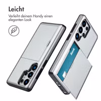 imoshion Backcover mit Kartenfach Samsung Galaxy S25 Ultra - Grau