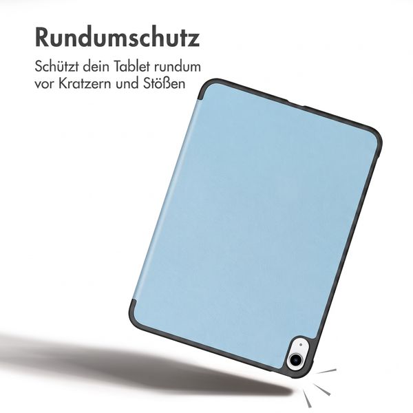 imoshion Trifold Klapphülle Apple iPad Air 13 Zoll (2026) M4 / (2025) M3 / (2024) M2 - Hellblau