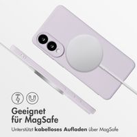 imoshion Color Back Cover mit MagSafe Samsung Galaxy S25 Edge - Violett