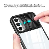 imoshion Back Cover mit Kameraschieber für das Samsung Galaxy A34 (5G) - Schwarz