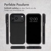 Accezz Tough Back Cover mit MagSafe Apple iPhone 18 Pro Max / 17 Pro Max - Schwarz