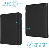 imoshion Slim Hard Case Klapphülle Kobo Libra 2 / Tolino Vision 6 - Schwarz