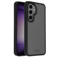 Accezz Rugged Frosted Back Cover Samsung Galaxy S24 - Schwarz