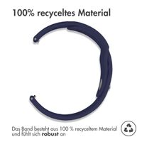 imoshion Silikon Sportarmband -   Universelle 22 mm Anschluss - Dunkelblau