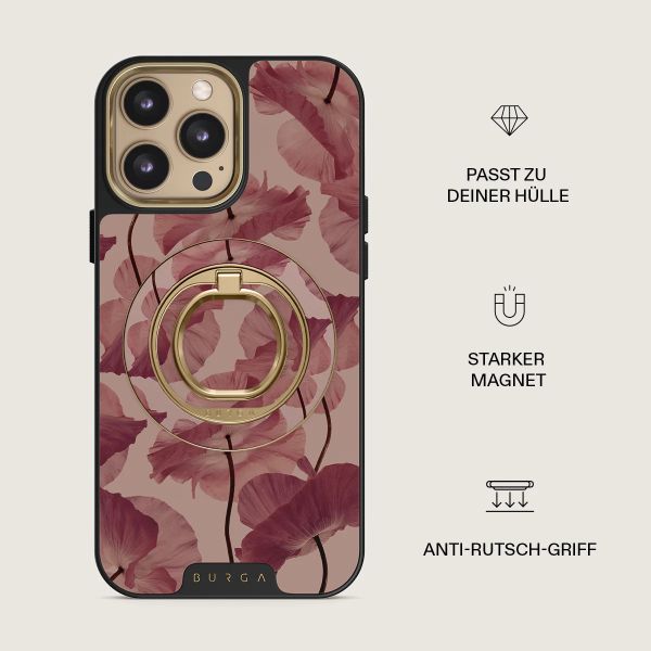 Burga Ringholder MagSafe Gold - Handyringe - Tender Kiss