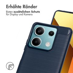 imoshion Brushed Back Cover Xiaomi Redmi Note 13 (5G) - Dunkelblau