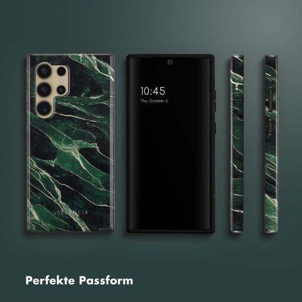 Selencia Vivid Back Cover Samsung Galaxy S24 Ultra - Chic Marble Quartz