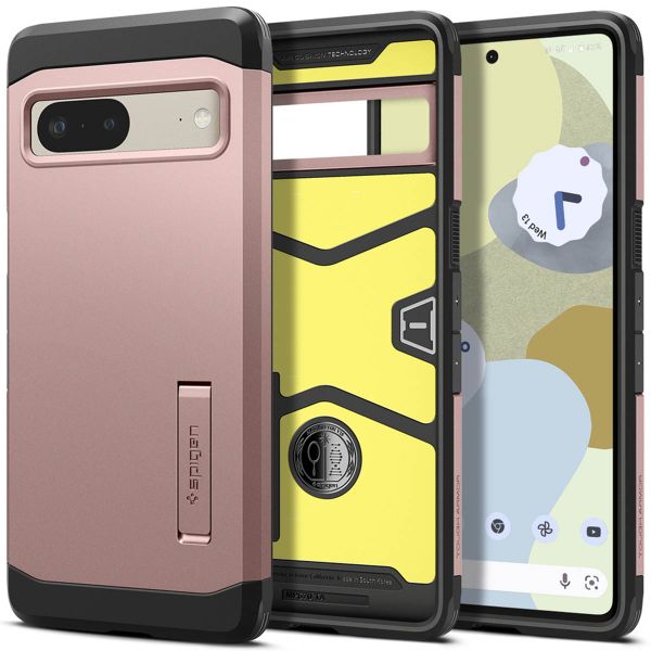 Spigen Tough Armor Backcover für das Google Pixel 7 - Rose Gold