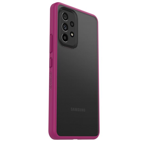 OtterBox React Backcover Samsung Galaxy A53 - Transparent / Rosa