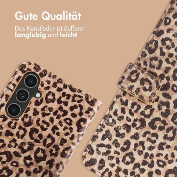 imoshion Design Klapphülle Samsung Galaxy A55 - Leopard Mood