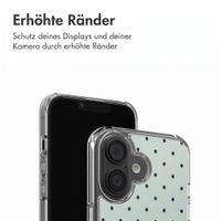 imoshion Design Hülle Apple iPhone 17 - Polka Dot Mintgroen