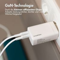 imoshion 35 Watt Ladegerät | 2x USB-C - Weiß