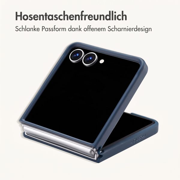 imoshion Color Guard Back Cover mit MagSafe Samsung Galaxy Z Flip 8 - Dunkelblau