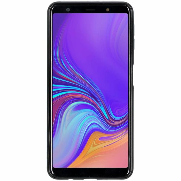 Carbon-Hülle Schwarz für das Samsung Galaxy A7 (2018)