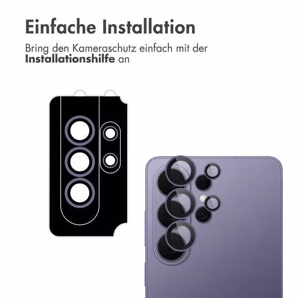 imoshion 2er-Pack Objektivschutz für Kamera für das Samsung Galaxy S26 Ultra - Cobalt Blue