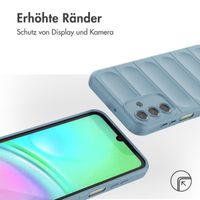 imoshion EasyGrip Back Cover für das Samsung Galaxy A15 (5G/4G) - Hellblau