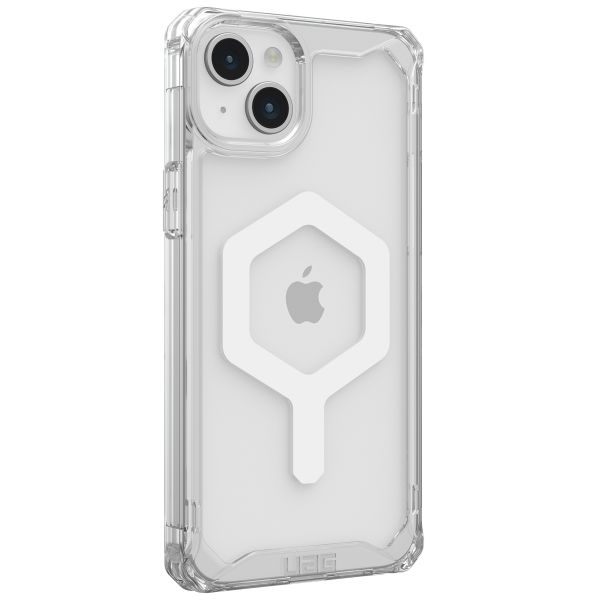 UAG Plyo Backcover MagSafe für das iPhone 15 Plus - Ice / Weiß